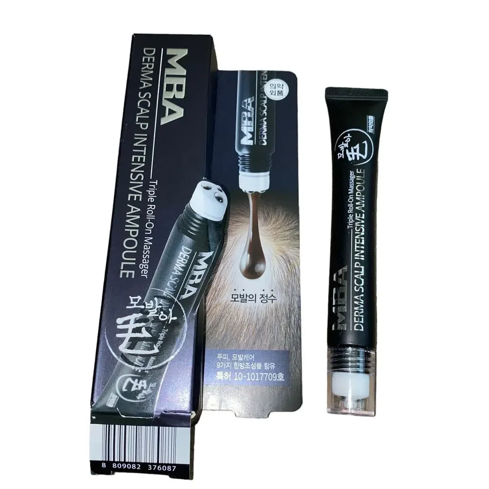 Daycell MBA Derma Scalp Intensive Ampoule Triple Roll On Massager ~ 20ml